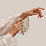 Lab grown Oval solitair 14k gold