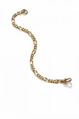 No.4 Key Connector 14k gold plated bracelet by Melanie Pigeaud open