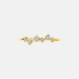 Fantasy Zirconia Ring 14k gold