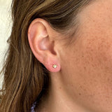 Sunrise Stud Piercing - 14 carat gold Flat Back