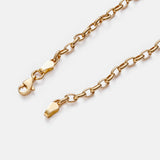 Anchor bracelet 14k gold