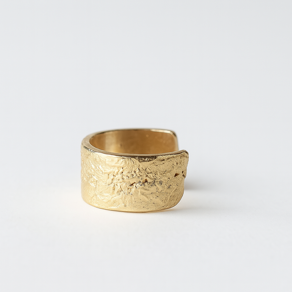 Empower earcuff 14k gold