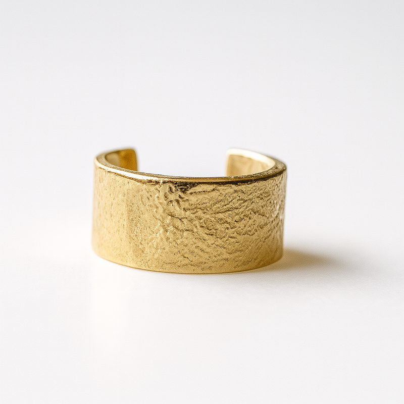 Empower earcuff 14k gold