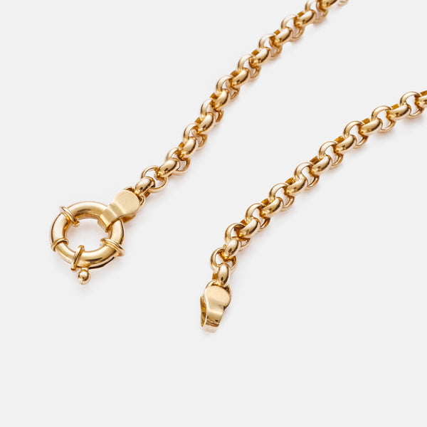 Jasseron necklace 14k gold