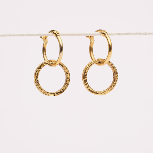 Circle of empower earrings