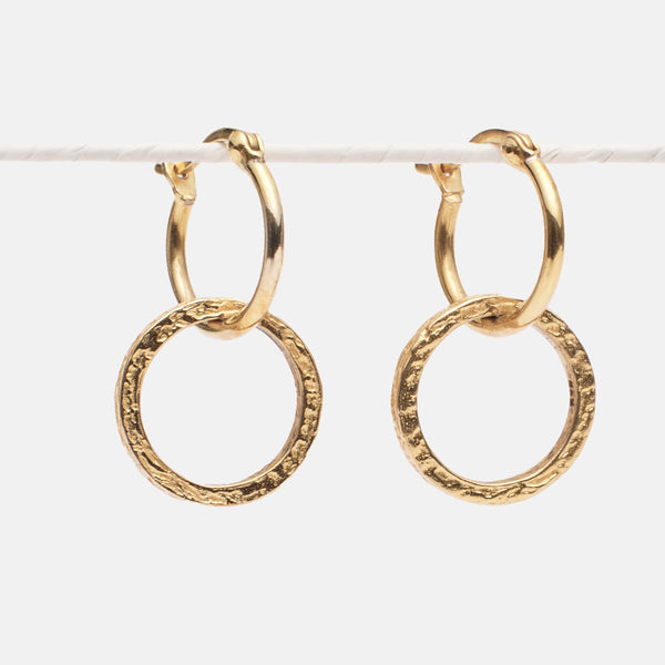 Circle of empower earrings