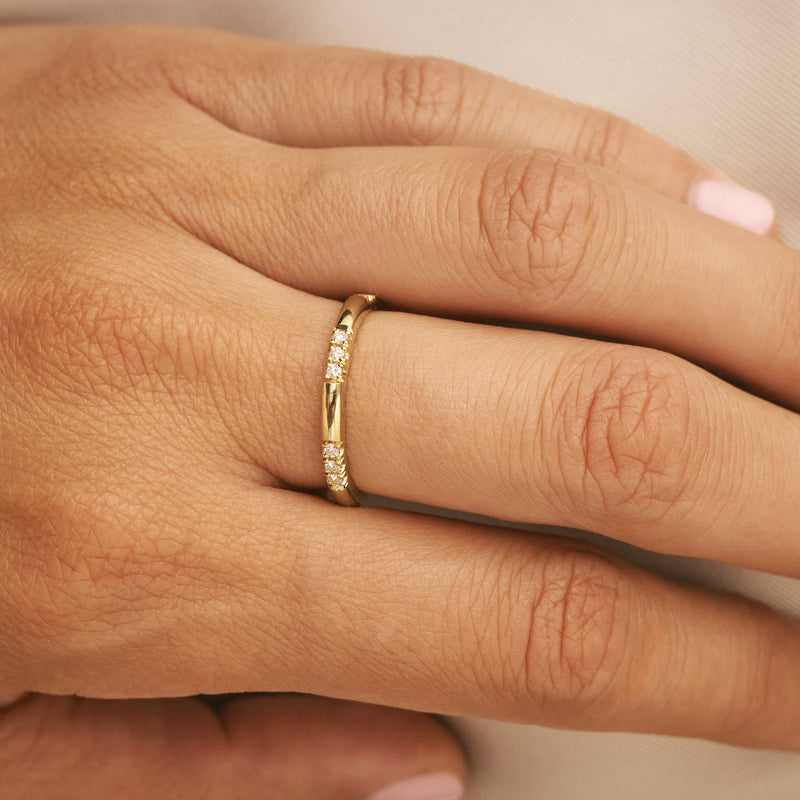 Fenna classic band 14k gold