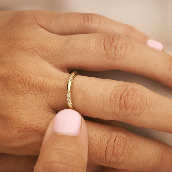 Fenna classic band 14k gold