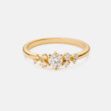 Olivia ring 18 carat with diamonds