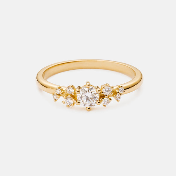 Olivia ring 18 carat with diamonds