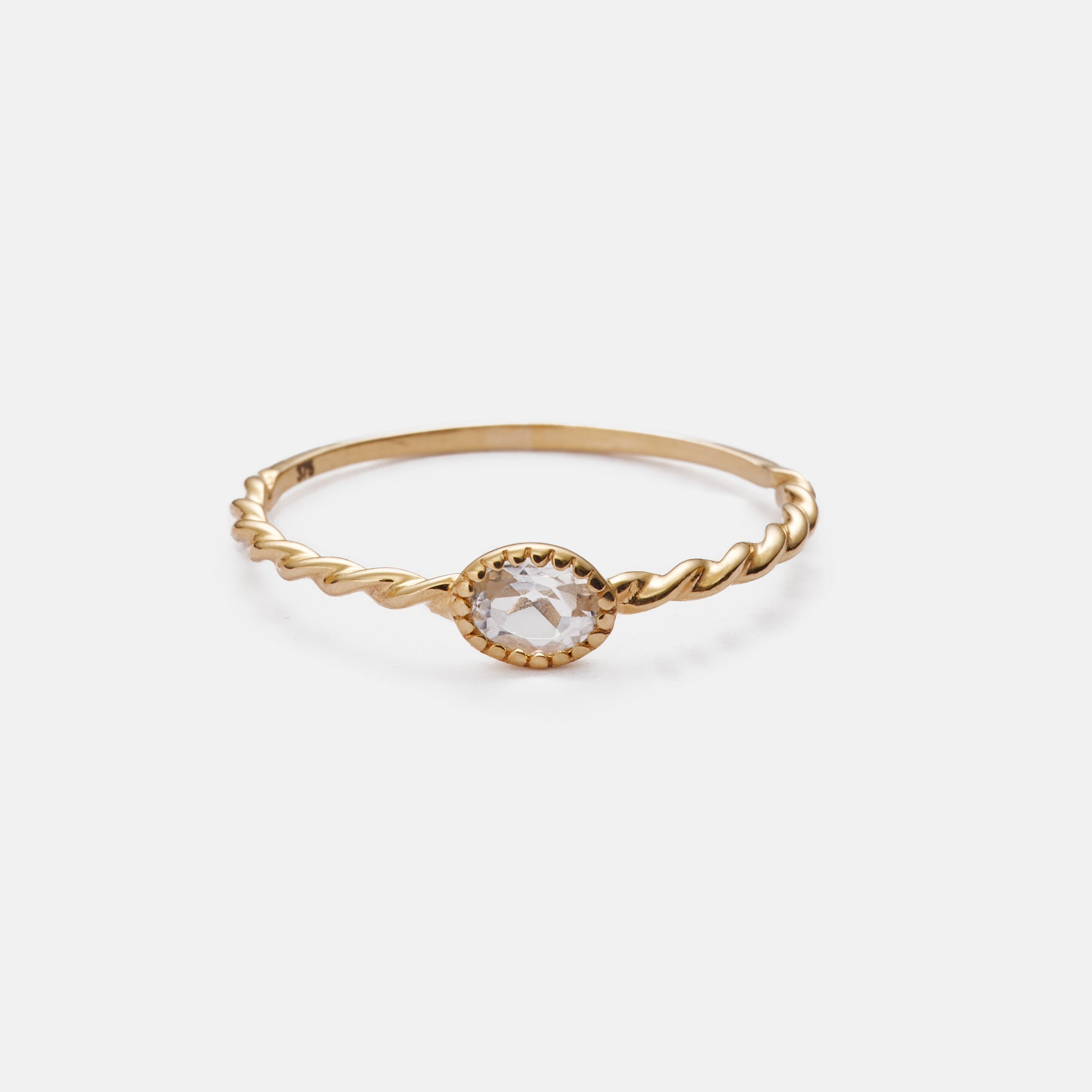 Quartz April Ring – Mélanie Pigeaud Jewelry