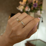 Olivia ring 18 carat with diamonds