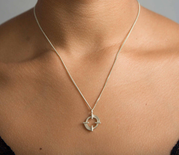 Imperfect balance necklace