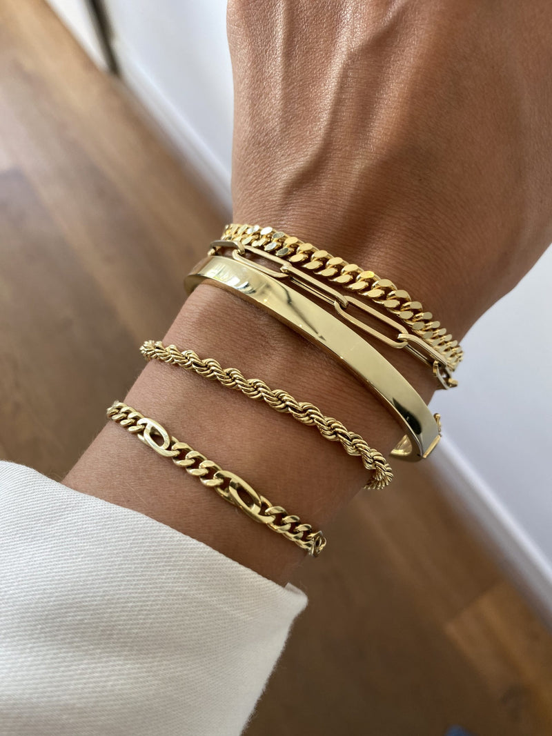 14k Gold Filled Bracelet (6mm) | Arm Candy by Alysa