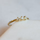 Princess diamond ring 14k gold